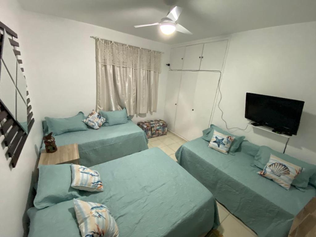Apartamento Pitangueiras Maximo 7 Pessoas Guaruja Luaran gambar